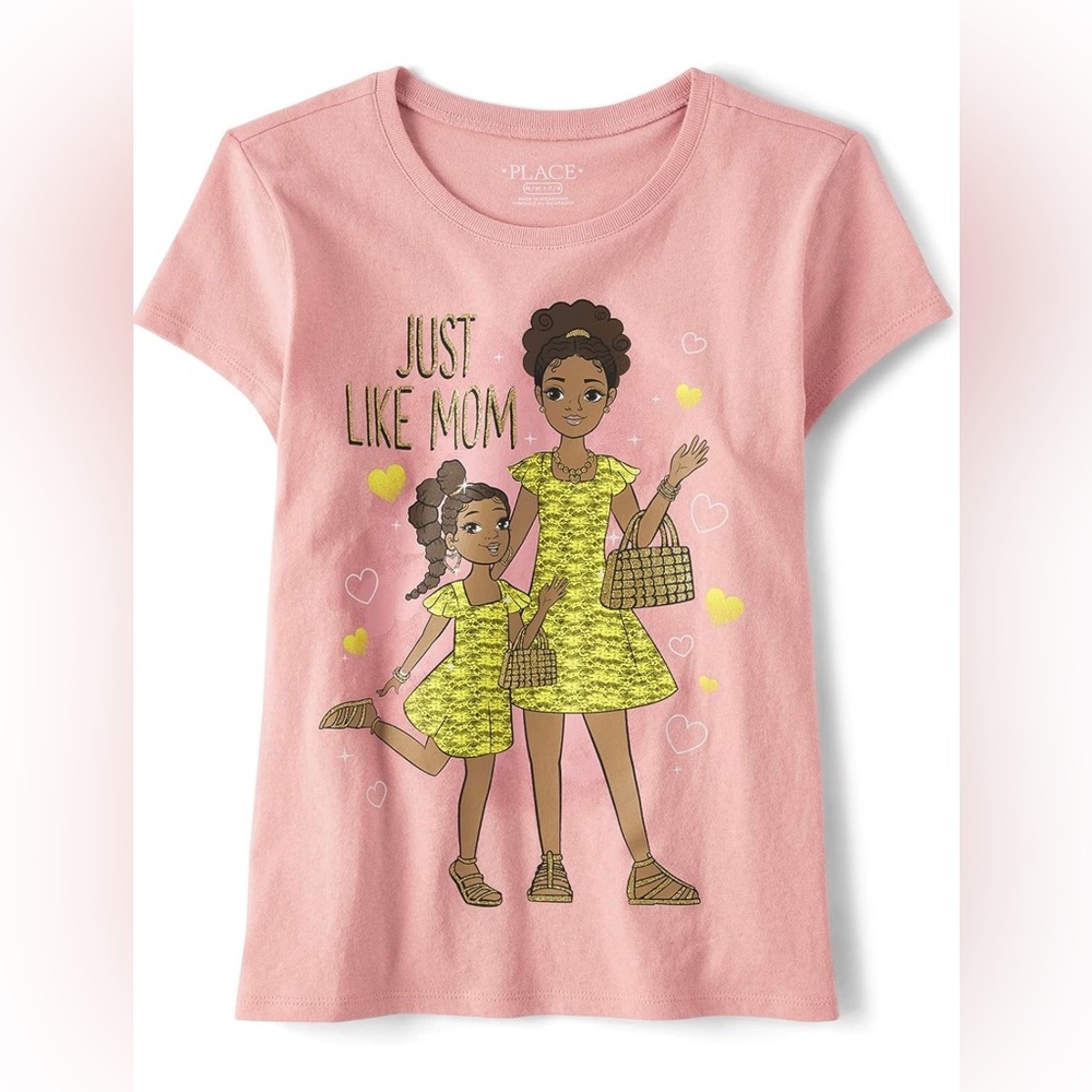 The Children's Place Girls' Short Sleeve Graphic T-Shirt….Various Sizes